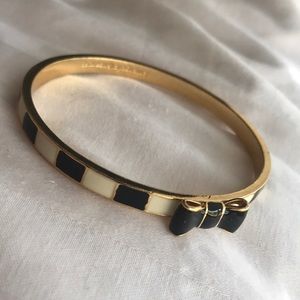 Kate Spade black and white bracelet